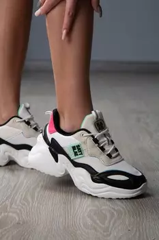 Кроссовки женские Baas L1596-14 (38, Белый)