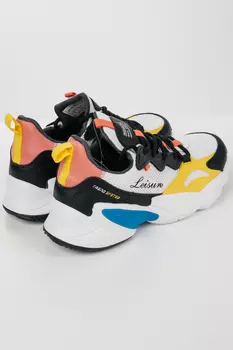 Кроссовки женские Baas L1597-14 (39, Белый/Черный)