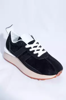 Кроссовки женские Meitesi AG04-1 (41, Черный)