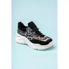 Кроссовки женские Meitesi HD23-1 (40, Черный/Серый)