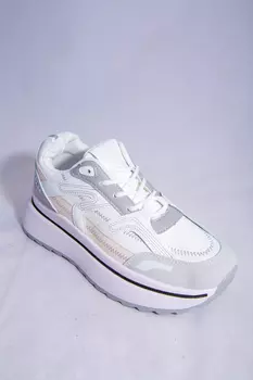 Кроссовки женские Meitesi L08-2 (38, Белый)