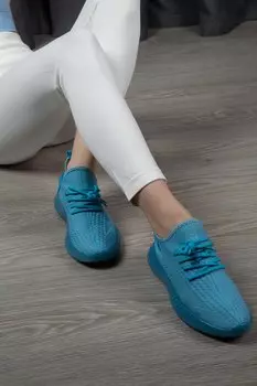 Кроссовки женские Meitesi LS02-8 (37, Голубой)