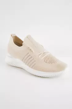 Кроссовки женские Meitesi LS6-3 (41, Бежевый)