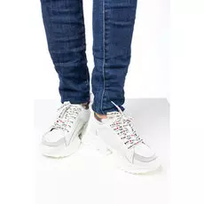 Кроссовки женские Prima D'arte HK19100-1 (40, Белый)