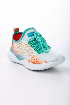 Кроссовки женские Saijun B0085-4 (40, Белый/Оранжевый)