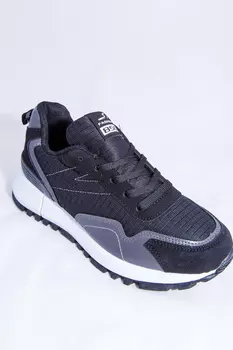 Кроссовки женские Saijun B5651-1 (38, Черный)