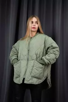 Куртка женская No Name 6819 (M-L, Молочный)