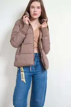 Куртка женская STOLNIK 9088 (XL, Коричневый)