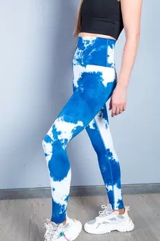 Легинсы женские спорт QC&amp;FE 2167KZ (S, Синий)