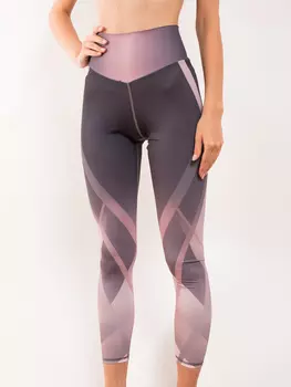 Легинсы женские спорт QtanCatfeiEn 18020KZ (L, Серый)