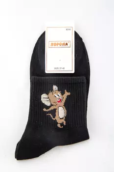 Носки женские Корона B2343 (37-42, Серый)