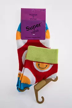 Носки женские Super Socks B144-81 (37-43, Фиолетовый)