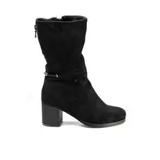 П/Сапоги женские Meitesi 372-1D (37, Черный)