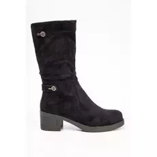 П/Сапоги женские Meitesi F15-5 (38, Черный)