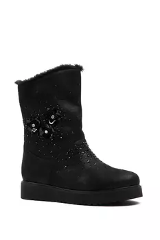 П/Сапоги женские Sp.Lion XJ700-ZM18-2 (38, Черный)