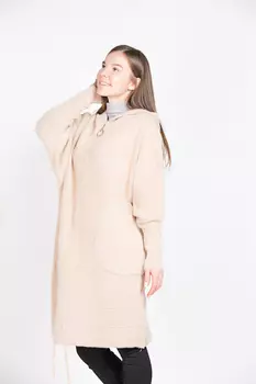 Пальто женское Yirenzhiyi 00518 (M-L, Коричневый)