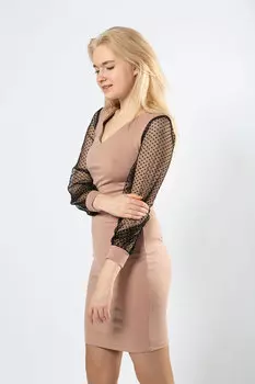 Платье женское (B) Fashion (44, Черный)