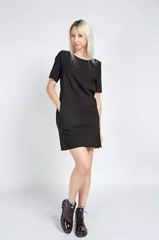 Платье женское (B) STOLNIK A464 (42, Черный)