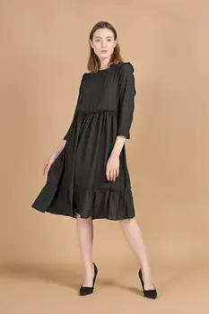 Платье женское (B) STOLNIK A548 (50, Черный)