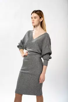 Платье женское Xiaosa Fushi 8231 (M-L, Синий)