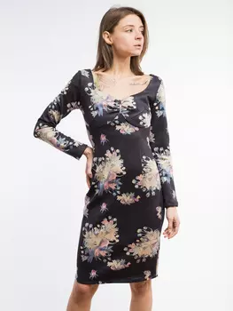 Платье женское ZM-5588 731 (L, Синий/Красный)