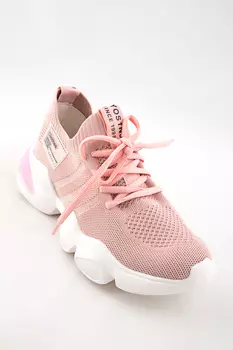 Полуботинки (кроссовки) женские Gelsomino JL2303P/8 текстиль (36, Розовый)