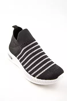 Полуботинки (туфли) женские Fashion H6602-1 текстиль (36, Черный)