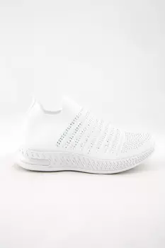 Полуботинки (туфли) женские Fashion H6602-2 текстиль (41, Белый)