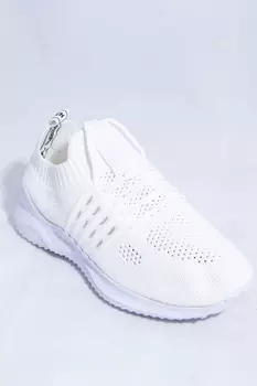 Полуботинки женские Prima D'arte TM027-2 текстиль (36, Белый)