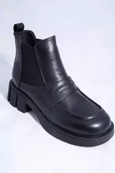 Полусапоги женские SIDESTEP 865-1 (38, Черный)