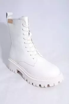 Полусапоги женские SIDESTEP A22 (36, Белый)