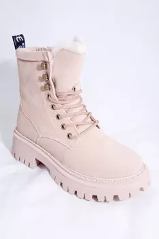 Полусапоги женские SIDESTEP SY9357-4M (39, Бежевый)