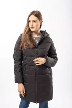 Пуховик женский Snow Grace 339 (S, Черный)