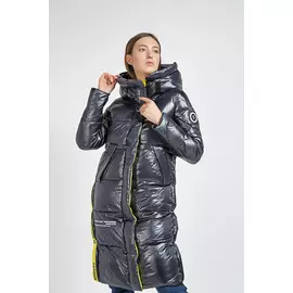 Пуховик женский Snow Grace 3901 (XL, Темно-Синий)