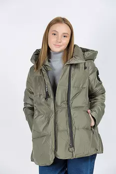 Пуховик женский TONGCOI 1934 (46, Хаки)