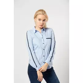 Рубашка женская (B) STOLNIK 8/1 (46, Синий)