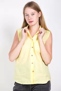 Рубашка женская (B) STOLNIK L263 (42, Желтый)