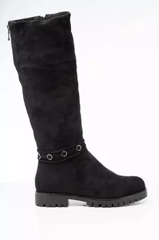 Сапоги женские Meitesi 6335-15D (36, Черный)