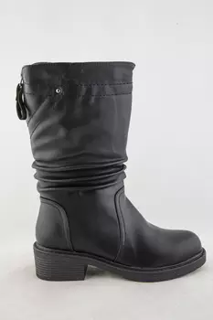 Сапоги женские Meitesi 8250-1 (37, Черный)