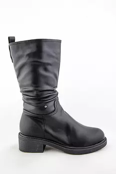 Сапоги женские Meitesi 8250-4 (41, Черный)