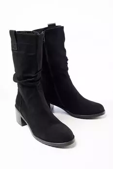 Сапоги женские Meitesi 8-6 (39, Черный)