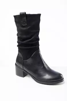 Сапоги женские Meitesi 8-7 (36, Черный)