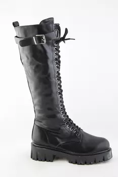 Сапоги женские Meitesi A2125-2 (38, Черный)