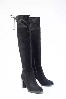 Сапоги женские Meitesi M374-63Y (39, Черный)