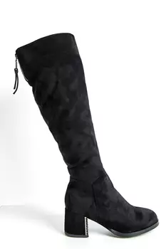 Сапоги женские Meitesi M5522-2R (40, Черный)