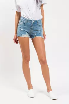 Шорты женские JieZhiWangZu 5842 (XL, Синий)