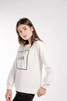 Толстовка женская LinLinRalienina 7709 (M-L, Белый)