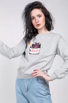 Толстовка женская Queen 701 (M-L, Белый)