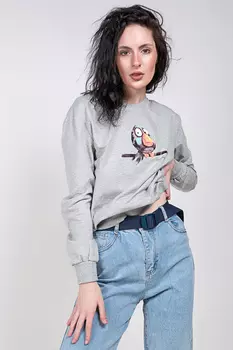 Толстовка женская Queen 706 (M-L, Черный)