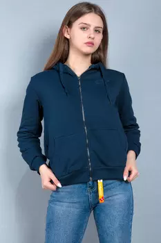 Толстовка женская Samo W1739 (S, Темно-Зеленый)